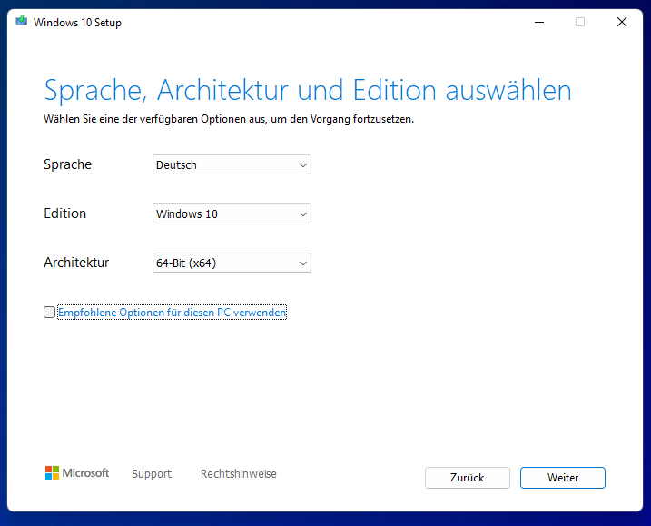Windows Media Creation Tool